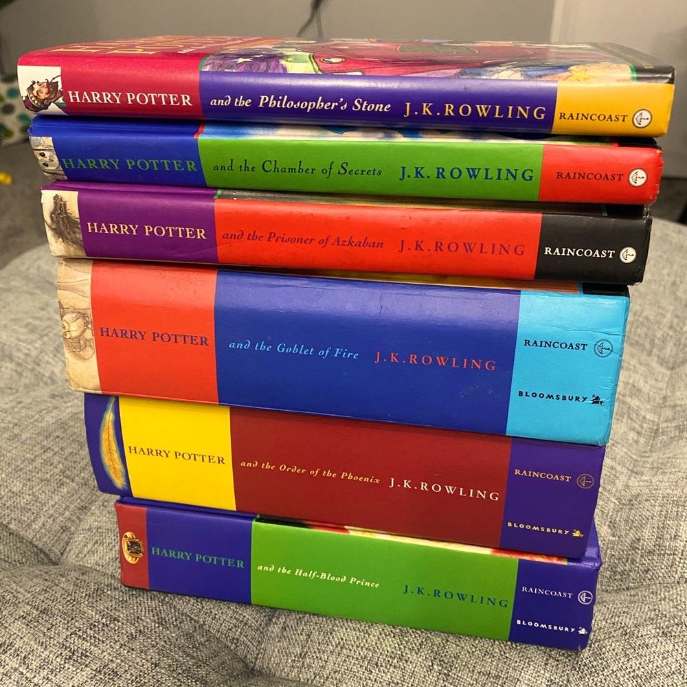 *SOLD* Harry Potter 1-6 Hardcover Books - Picture 1 of 14